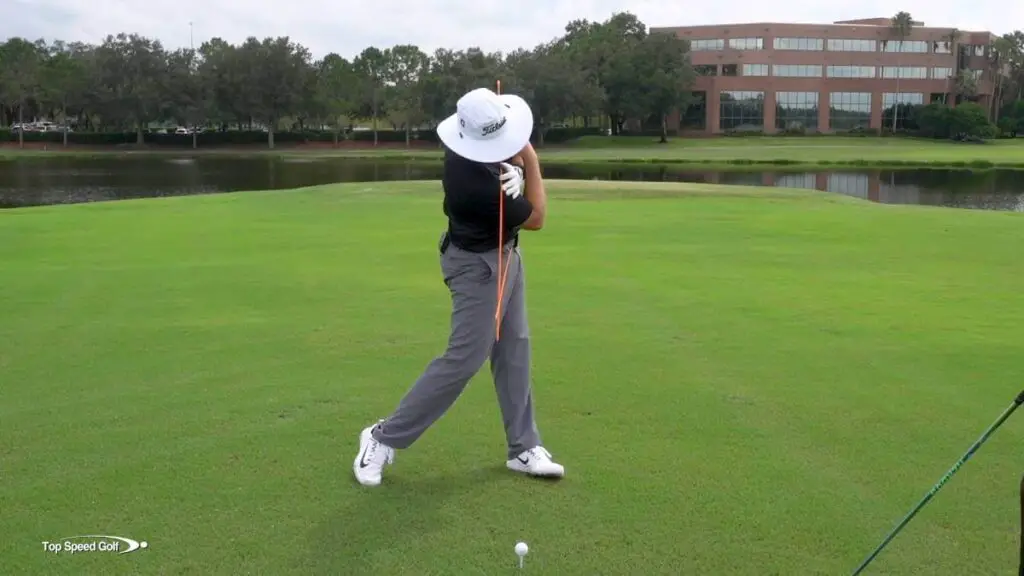 Clearing Left Hip in the Downswing