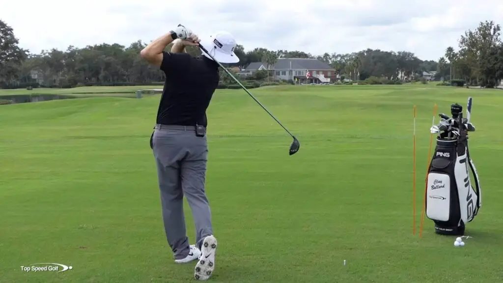 Clearing Left Hip in the Downswing