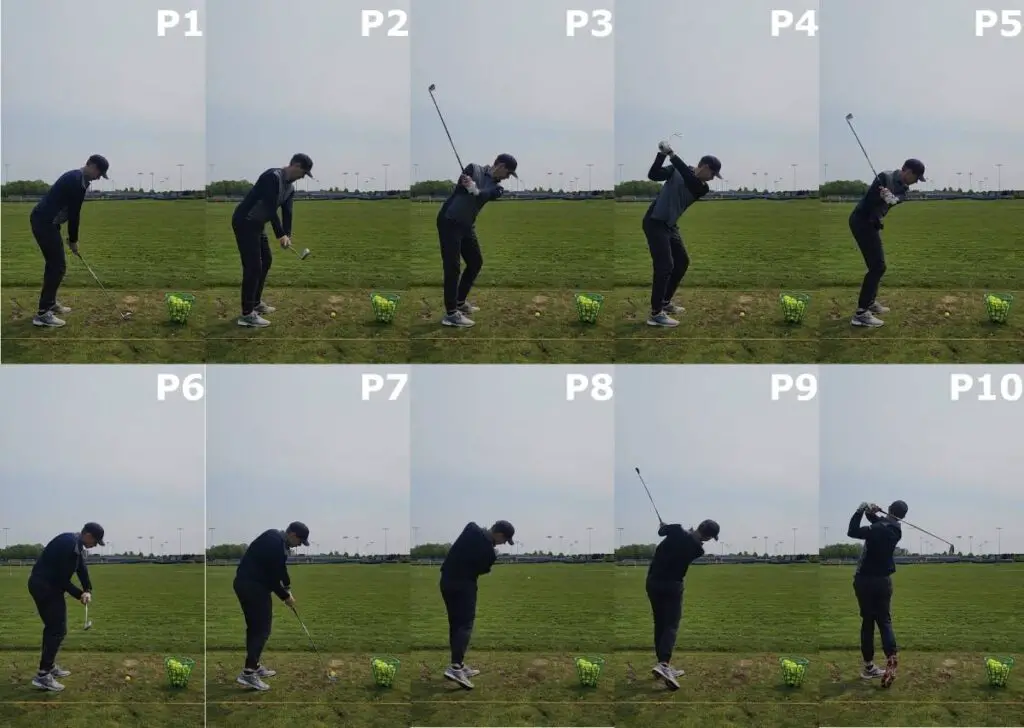 P6 Golf Swing Position